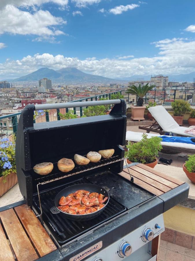 A Wonderful Penthouse In Naples Apartment Ngoại thất bức ảnh